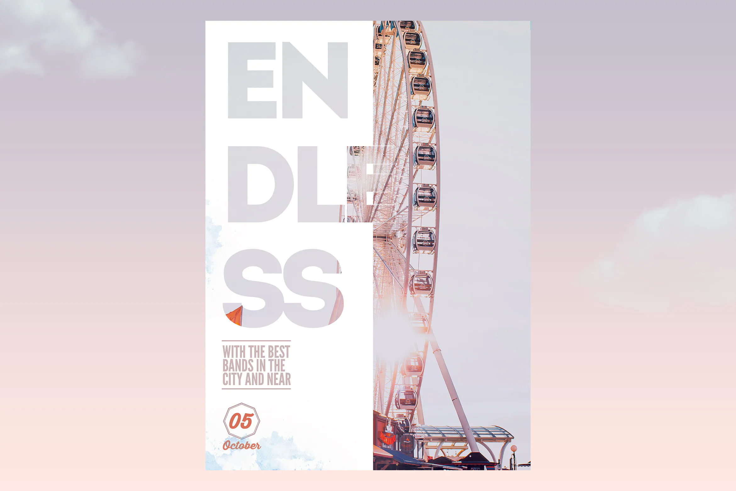 Endless Event Flyer Poster
