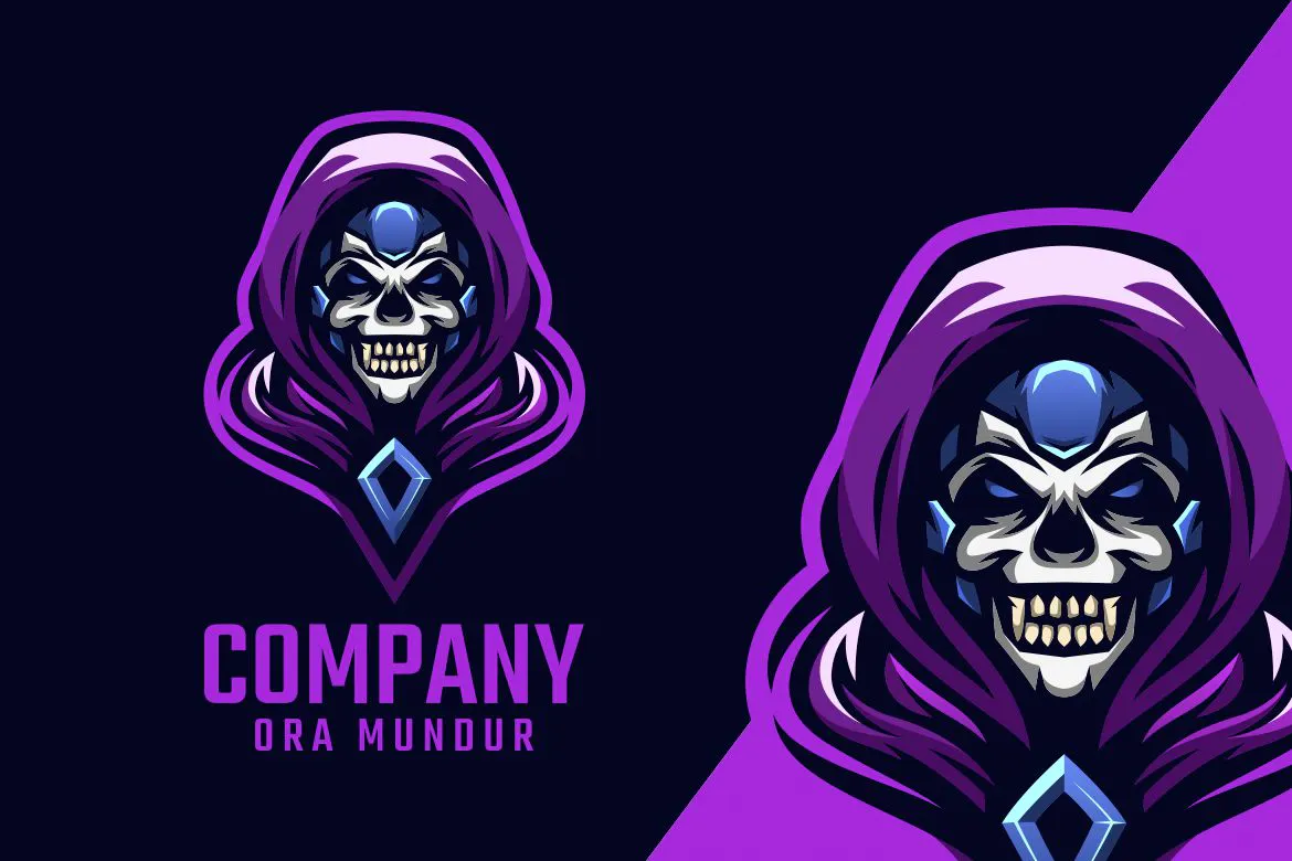 Skull Logo Mascot