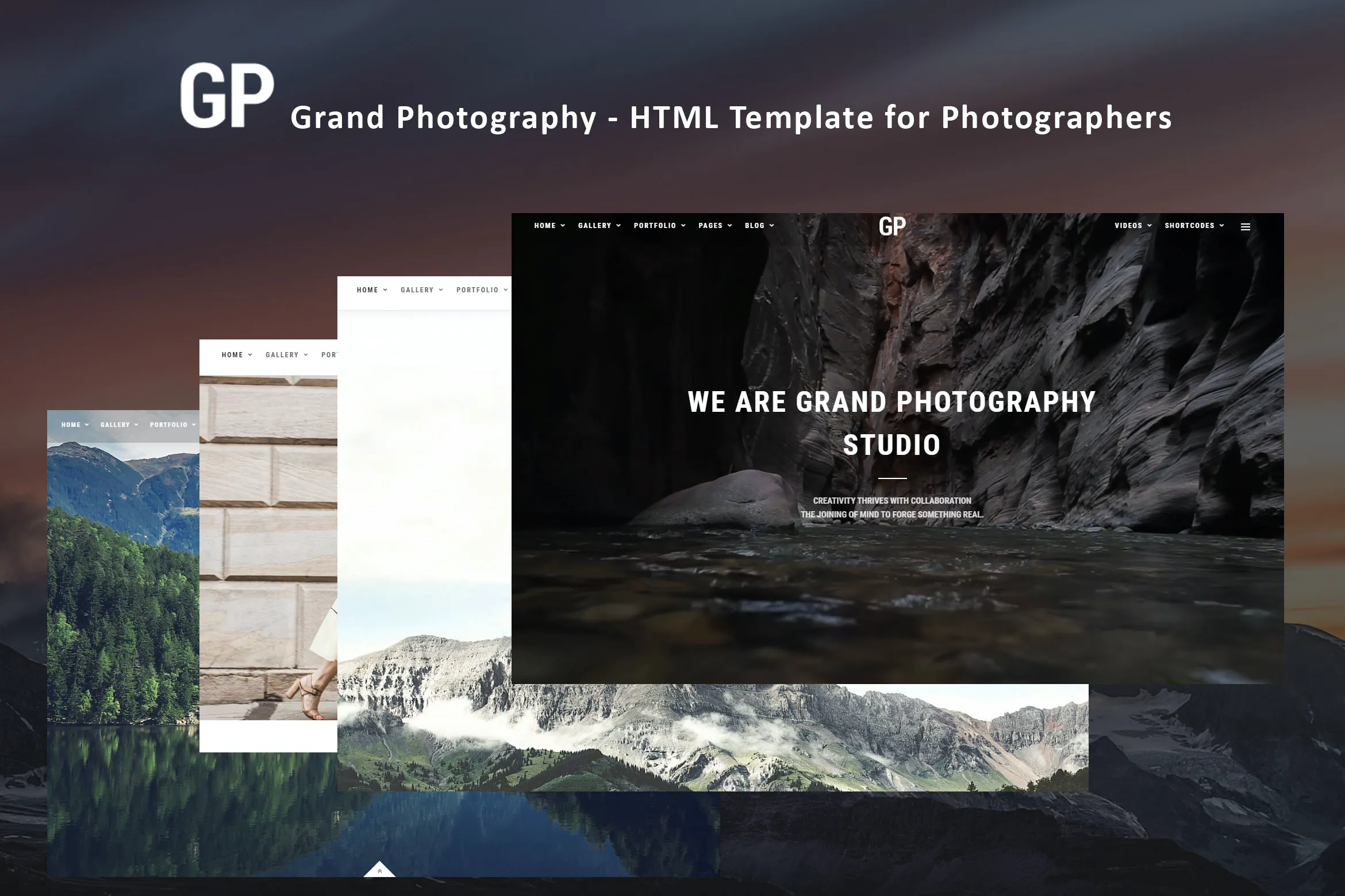 GrandP - Photography HTML Template